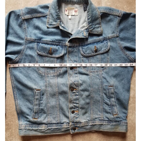 Wrangler Rugged Wear Denim Jacket L - Picture 6 of 7